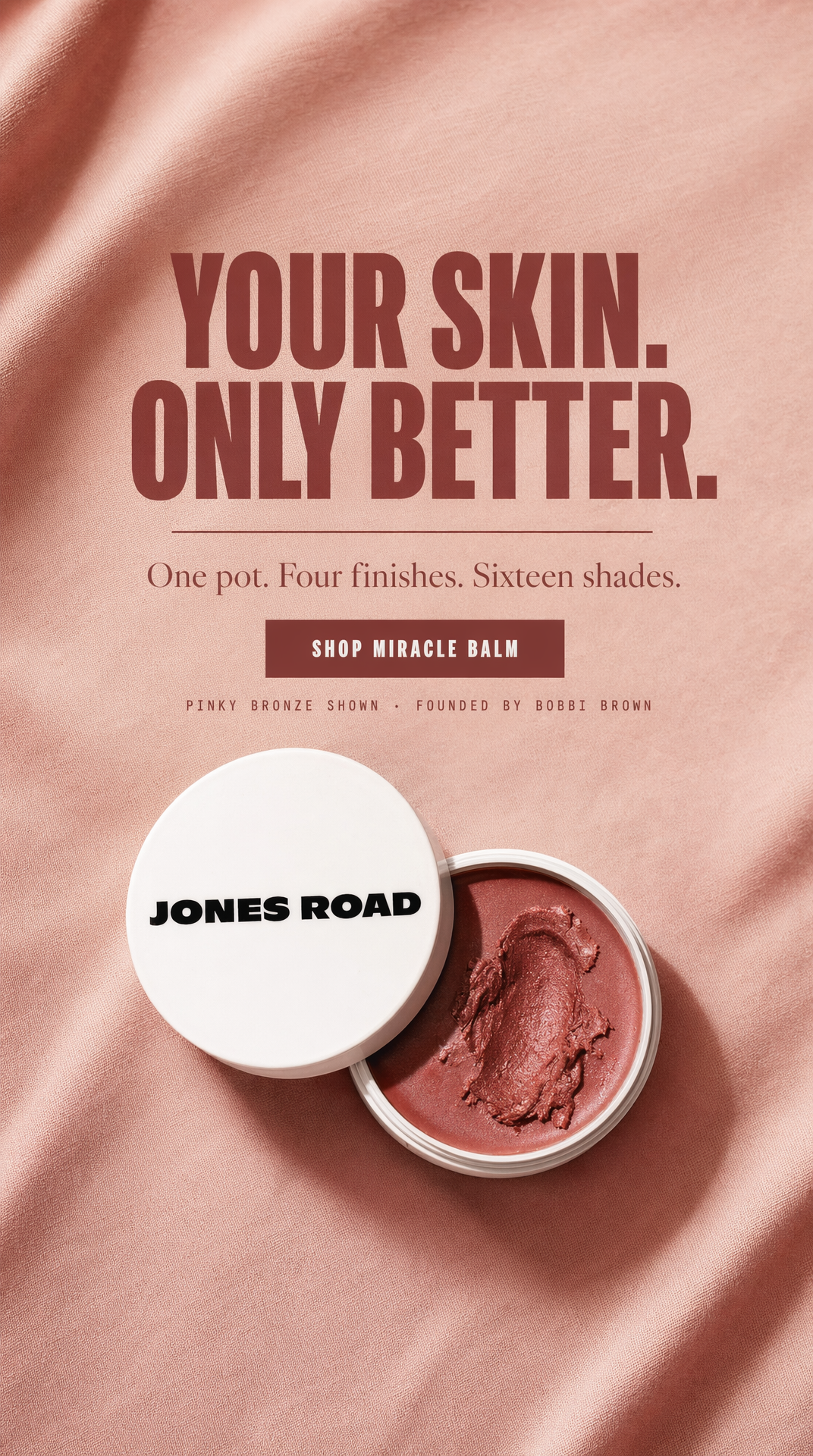 Jones Road mono headline